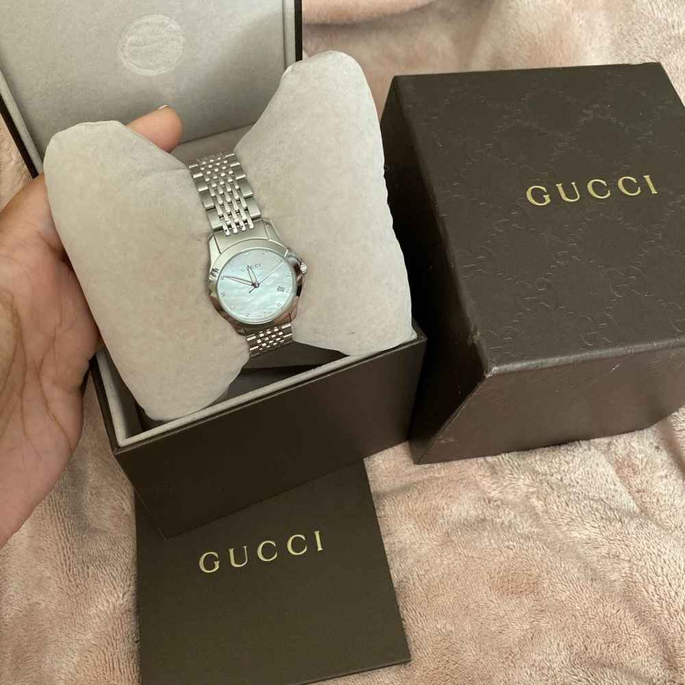 Gucci diamond watch